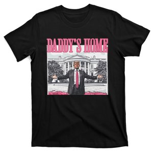 Funny Trump Pink Daddys Home Trump 2024 T-Shirt