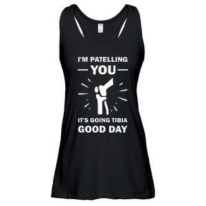 Funny Therapist Puns Joke ItS Going Tibia Physical Therapy Ladies Essential Flowy Tank