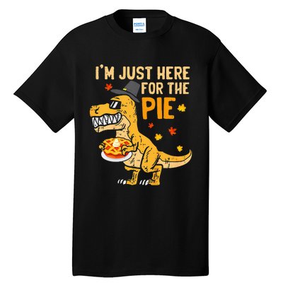 Funny Thanksgiving Pumpkin Pie Lover Gift Tall T-Shirt