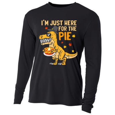 Funny Thanksgiving Pumpkin Pie Lover Gift Cooling Performance Long Sleeve Crew