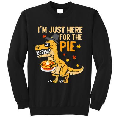 Funny Thanksgiving Pumpkin Pie Lover Gift Tall Sweatshirt