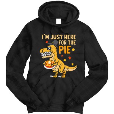 Funny Thanksgiving Pumpkin Pie Lover Gift Tie Dye Hoodie