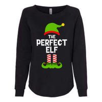 Funny The Perfect Elf Christmas Family Party Pajama Womens California Wash Sweatshirt