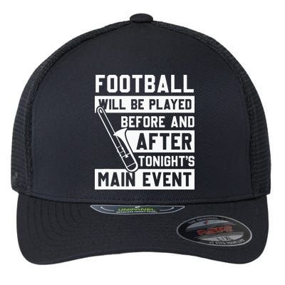 Funny Trombone Player Marching Band Flexfit Unipanel Trucker Cap