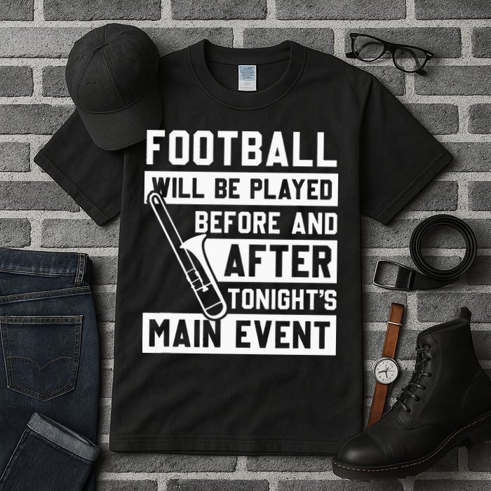 Funny Trombone Player Marching Band Tall T-Shirt