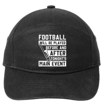 Funny Trombone Player Marching Band 7-Panel Snapback Hat