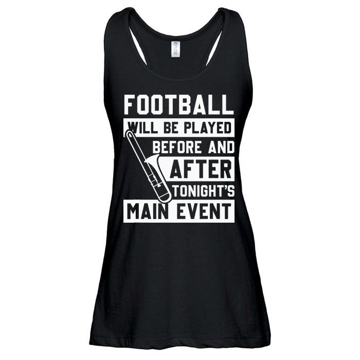 Funny Trombone Player Marching Band Ladies Essential Flowy Tank