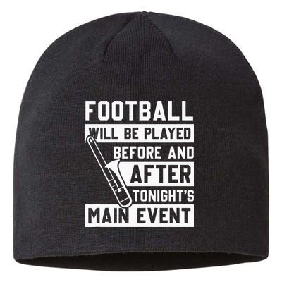 Funny Trombone Player Marching Band Sustainable Beanie