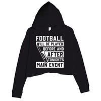 Funny Trombone Player Marching Band Crop Fleece Hoodie