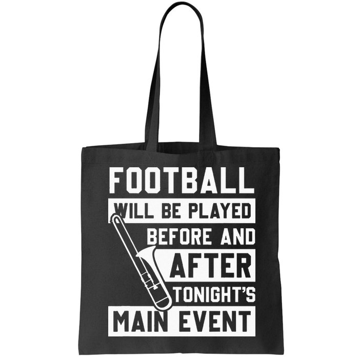 Funny Trombone Player Marching Band Bag