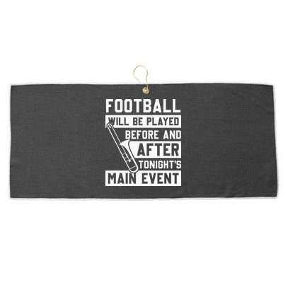 Funny Trombone Player Marching Band Large Microfiber Waffle Golf Towel