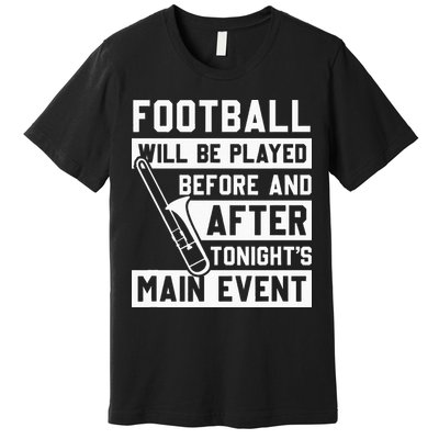 Funny Trombone Player Marching Band Premium T-Shirt
