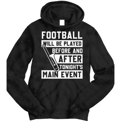 Funny Trombone Player Marching Band Tie Dye Hoodie