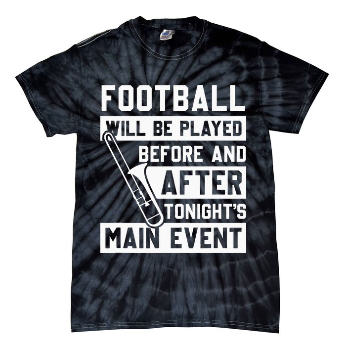 Funny Trombone Player Marching Band Tie-Dye T-Shirt