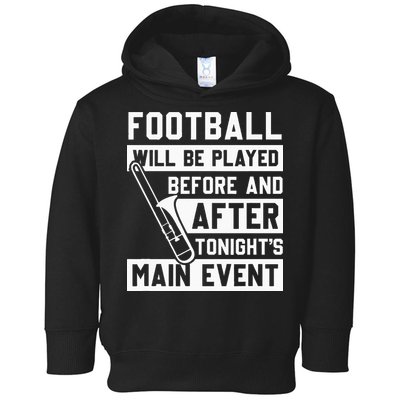 Funny Trombone Player Marching Band Toddler Hoodie