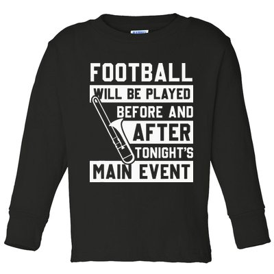 Funny Trombone Player Marching Band Toddler Long Sleeve Shirt