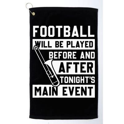 Funny Trombone Player Marching Band Golf Towel