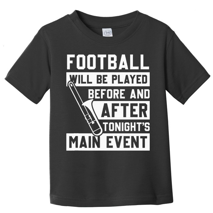 Funny Trombone Player Marching Band Toddler T-Shirt