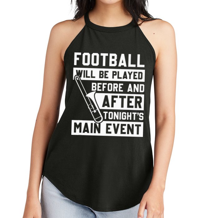 Funny Trombone Player Marching Band Women's Perfect Tri Rocker Tank