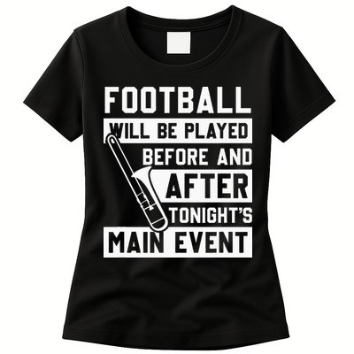 Funny Trombone Player Marching Band Womens T-Shirt