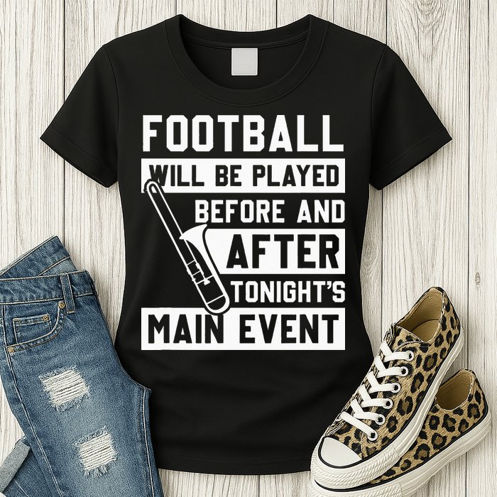 Funny Trombone Player Marching Band Womens T-Shirt