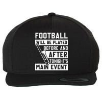 Funny Trombone Player Marching Band Wool Snapback Cap