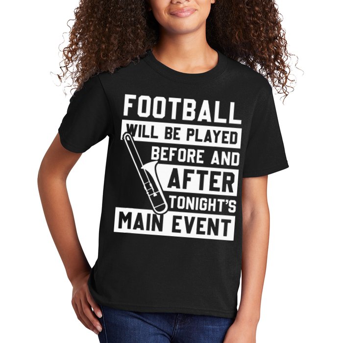 Funny Trombone Player Marching Band Kids T-Shirt