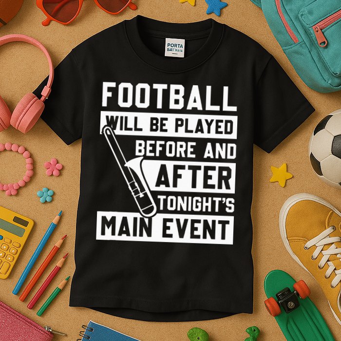 Funny Trombone Player Marching Band Kids T-Shirt