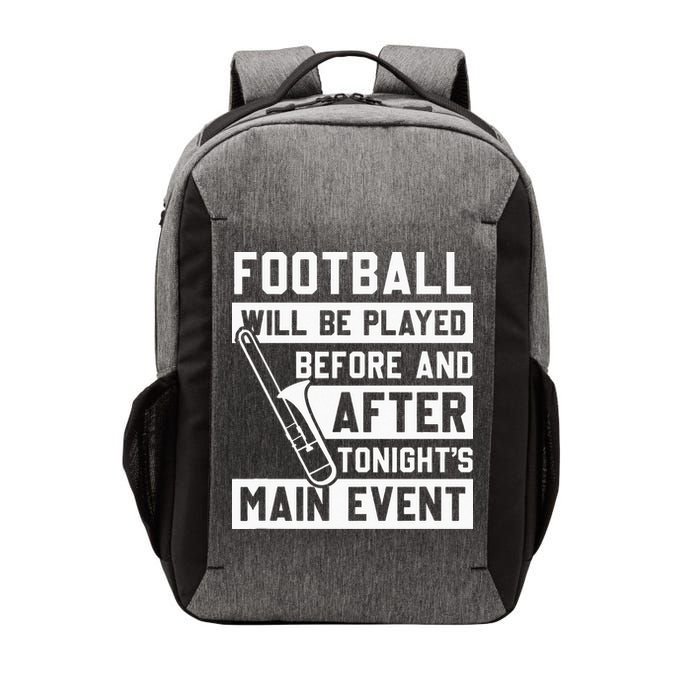 Funny Trombone Player Marching Band Vector Backpack