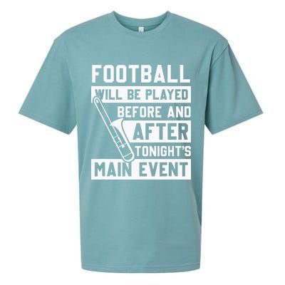 Funny Trombone Player Marching Band Sueded Cloud Jersey T-Shirt