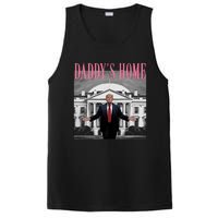 Funny Trump Pink Daddys Home  Trump 2024 PosiCharge Competitor Tank