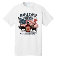 Funny Trump Quote Canada 51st State Of Usa Tall T-Shirt