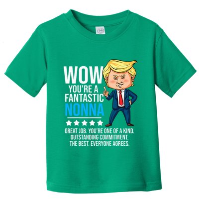 Funny Trump Quote Fantastic Nonna Grandmother Republican Toddler T-Shirt