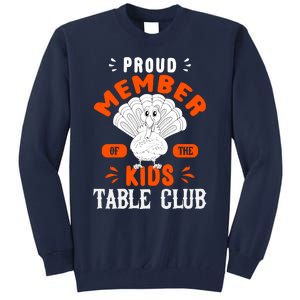 Funny Thanksgiving Quote Thanksgiving Dinner Cute Turkey Tall Sweatshirt