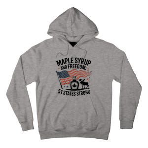 Funny Trump Quote Canada 51st State Of Usa Tall Hoodie