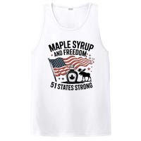 Funny Trump Quote Canada 51st State Of Usa PosiCharge Competitor Tank