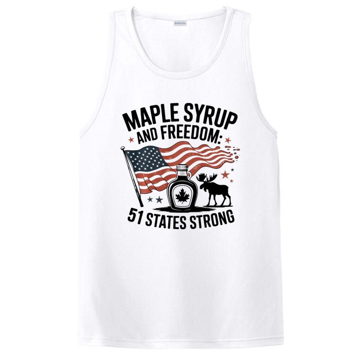 Funny Trump Quote Canada 51st State Of Usa PosiCharge Competitor Tank