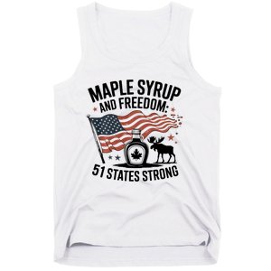 Funny Trump Quote Canada 51st State Of Usa Tank Top