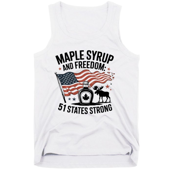 Funny Trump Quote Canada 51st State Of Usa Tank Top