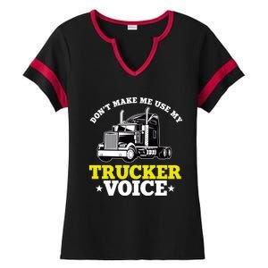 Funny Trucker Quote Semigreat Gifttrailer Big Rig Truck Driver Gift Ladies Halftime Notch Neck Tee