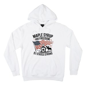 Funny Trump Quote Canada 51st State Of Usa Hoodie