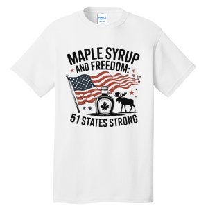 Funny Trump Quote Canada 51st State Of Usa Tall T-Shirt