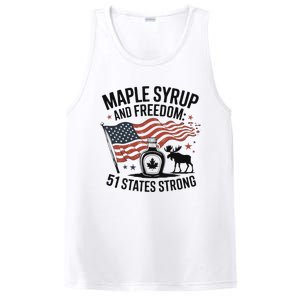 Funny Trump Quote Canada 51st State Of Usa PosiCharge Competitor Tank