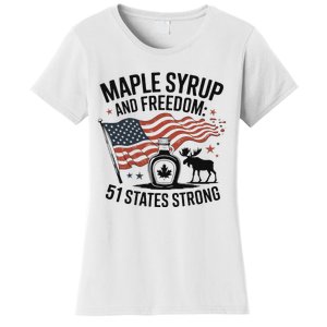 Funny Trump Quote Canada 51st State Of Usa Women's T-Shirt