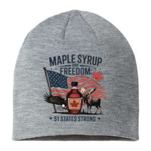 Funny Trump Quote Canada 51st State Of Usa Sustainable Beanie