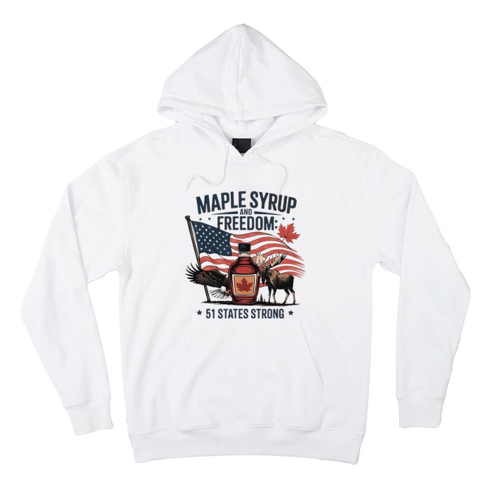 Funny Trump Quote Canada 51st State Of Usa Hoodie