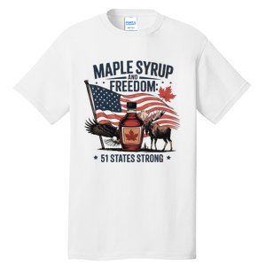 Funny Trump Quote Canada 51st State Of Usa Tall T-Shirt