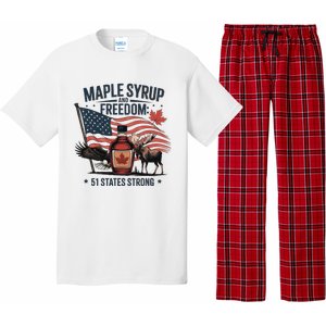 Funny Trump Quote Canada 51st State Of Usa Pajama Set