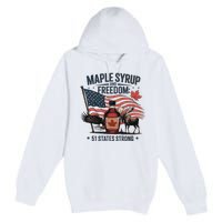 Funny Trump Quote Canada 51st State Of Usa Premium Pullover Hoodie