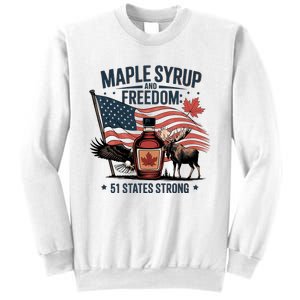 Funny Trump Quote Canada 51st State Of Usa Sweatshirt